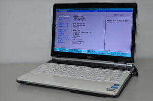 【ジャンク品】ノートPC NEC LL750/D ノートパソコン　　