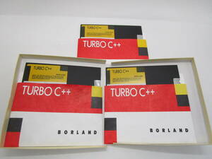 TURBO C++　BORLAND　2HD PC-9800シリーズ？ 現状品 （KQQQ2