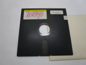 WARP　ワープ　PC-98シリーズ？　PC-8801/mkⅡ？　5インチHD？　13.3㎝角　現状品　（7HS69