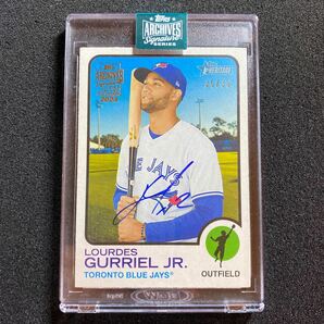 2024 Topps Archives Signature Lourdes Yunielki Gurriel サイン オート Auto 38枚限定の画像1