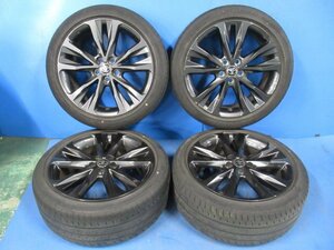 【即決有】 カローラツーリング WxB 純正 17インチ 7.5J +50 PCD100 5穴 215/45R17 87W タイヤ ホイール 4本 (g093928)