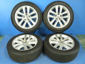 バリ溝 210 クラウン アスリート ARS210 純正 17インチ 7.5J +40 PCD114.3 5穴 215/55R17 94V タイヤ ホイール (g094484)