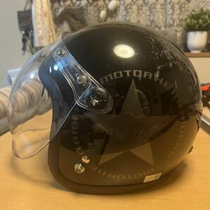 MOTORHEAD RIDERS ブラック ヘルメット フリーサイズの画像2