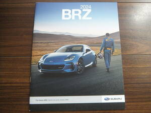 ◆新品U.S.限定スバル【BRZ】北米版輸入 2024カタログ１冊限定◆送料230円～