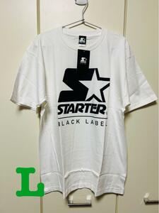 新品　STARTER BLACK LABEL Tシャツ　ホワイト　L