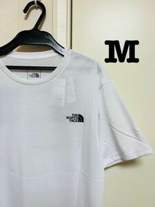 新品　ノースフェイス　NT32182 Tシャツ　ホワイト　M メンズ　THE NORTH FACE 半袖Tシャツ Tee 男性用 送料無料　メール便
