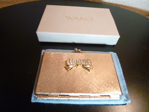  Ginza Wako WAKO compact mirror magnifying glass attaching new goods * unused * exhibition goods 