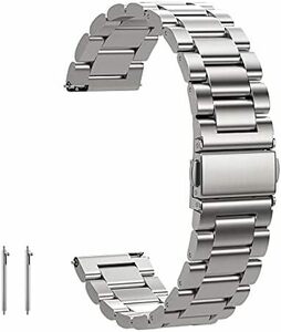 [GOHHME] clock band belt 18mm 20mm 22mm stainless steel clock belt 18 millimeter 20 millimeter 22 millimeter Smart u