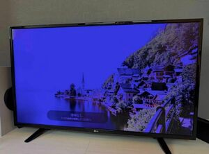 43UH6100 LG 43V型 液晶 テレビ 4K 外付けHDD裏番組録画対応 2017年モデル