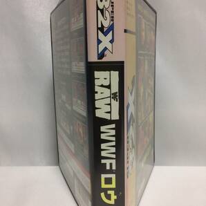スーパー32X WWF ロウ 箱、説明書付 ／SEGA メガドライブ 32X WWF RAWの画像7