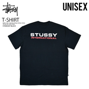 ■新品■STUSSY/ステューシー 半袖 Tシャツ■INTERNATIONAL LCB SS TEE インターナショナル LCB SS Tシャツ■MENS(S)■ブラック■ST0M0387