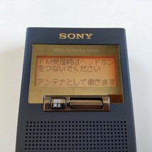 SONY ワンセグ TV/FM/AM ラジオ　XDR-63TV_画像4