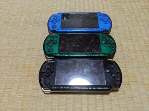 PSP 3000 本体　3台　ジャンク扱い