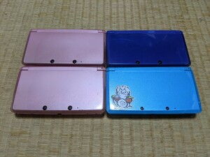 ニンテンドー3DS　本体　4台　ジャンク扱い