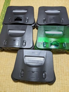 ニンテンドー64 本体　5台　ジャンク扱い