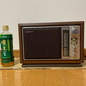 AM FM ラジオ 昭和レトロ アンティーク SONY 当時物 ソニー ホームラジオ の画像1