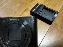 SONY コンパクトデジタルカメラ DSC-WX300　黒色　ブラック　動作確認済み　デジカメ　ソニー　20x　optical Zoom_画像6
