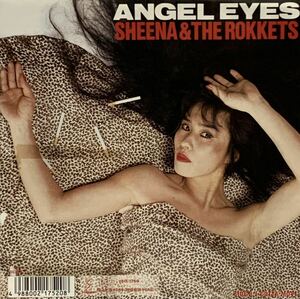 ［EP 7inch］レア・プロモ SHEENA THE ROCKETS / ANGEL EYES（1989）和モノ 鮎川誠 シーナ&ロケッツ VIHX-1769