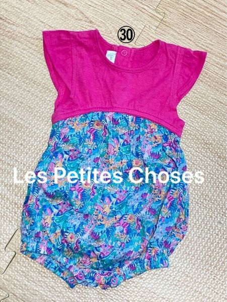 ③0 60-70サイズ・美品・新生児・ベビー服・夏服・Les Petites Choses(プチショーズ)