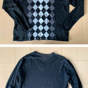 春夏秋！Tシャツ４枚セット（難あり） BURBERRY BLACKLABEL/バーバリーブラックレーベル 3(L) メンズ 本物（百貨店購入）の画像2