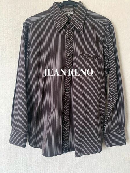 送料込！JEAN RENO/ジャンレノ　長袖　シャツ　メンズ　男 　Lサイズ