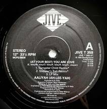 Aaliyah / (At Your Best) You Are Love【12''】1994 / UK / Jive / JIVE T 359_画像3