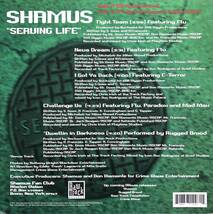 Shamus / Serving Life【12''】1997 / US / Raw Track Records / RT 1298-1 / 検索：333yen vinyl_画像2