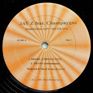 Jay-Z / Drama【12''】2000 / US / King Productions / JZ 2001