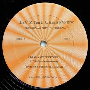 Jay-Z / Drama【12''】2000 / US / King Productions / JZ 2001