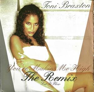 Toni Braxton / You're Makin' Me High c/w Let It Flow【12''】1996 / US / LaFace Records / 73008-24161-1 / 検索：333yen vinyl