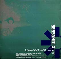 DJ Hasebe Feat. Lisa / Love Can't Wait【12''】2001 / JPN / WEA Japan / WQJL.75 / 検索：333yen vinyl_画像1