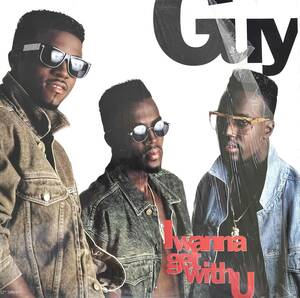 Guy / I Wanna Get With U【12''】1990 / US / MCA Records / MCA12-53931 / 検索：333yen vinyl