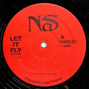 Nas / Chizzled[12'']2005 / JPN / Let It Fly Records / LIF 001 / search :333yen vinyl