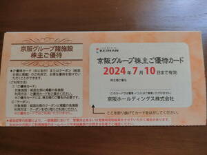 京阪グループ諸施設株主優待（ひらかたパーク入園券他）冊子 1冊