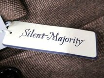 サイレントマジョリティ Silent Majority セットアップスーツ サイズ9AR64 ブラウン系 茶系 レディース タグ付 経年保管 未使用品 ■N215_画像4