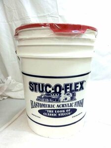 スタッコフレックス STUC-O-FLEX ファイン FINE SJ-307 ホワイト 塗り壁 外壁 内壁 壁材 美品中古 ■6