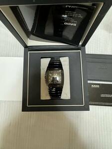 RADO diamond Star Sintra chronograph men's, ceramic,538.0434.3, box . written guarantee cover booklet attaching 