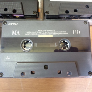 ★格安売切★カセットテープ メタル まとめて11本セット Type Ⅳ TDK AXIA SONY maxell ソニー マクセル アクシア MA EX 110 46 70 64 80の画像8