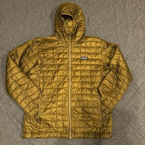 廃盤カラー パタゴニア ナノパフフーディ Patagonia XL ダウンセーターの画像1