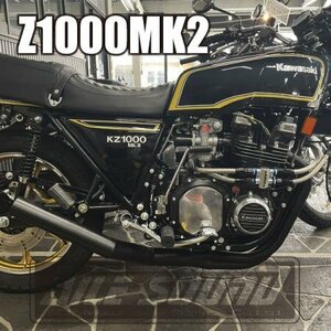 Z1000MK2 エルサウンド ショート管 ブラック マフラー！新品！国内生産！