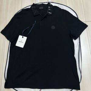 [Последняя модель] [Красота] Moncler Moncler с коротким рукавом Polo Black Black xxl