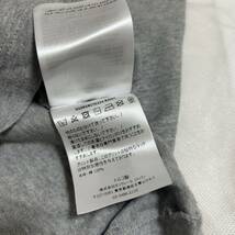 【最安値】MONCLER モンクレール　ラバーワッペン半袖Tシャツ　グレー　M_画像6