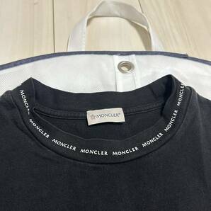 【最安値】MONCLER モンクレール ロンT長袖Tシャツ 黒 Sの画像3