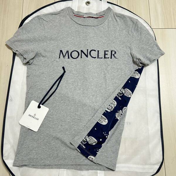 【最安値】MONCLER モンクレール 半袖Tシャツ グレーL