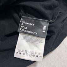 【最安値】MONCLER モンクレール　ケイニノミヤ　半袖Tシャツ黒　XS_画像4