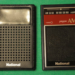 National ナショナル ペッパー R-5 AMラジオ 未使用保管品 昭和レトロ pepperの画像1