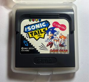 GAME GEAR ゲームギア ソニック& テイルス セガ ソフトのみ