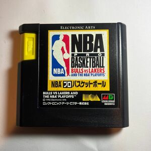 MD メガドライブ　NBA PRO BASKETBALL NBAプロバスケットボール BULLS vs LAKERS ソフトのみ