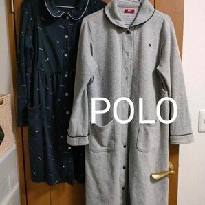 長袖 マタニティパジャマ2着セット /POLO(裏起毛) 赤ちゃん本舗