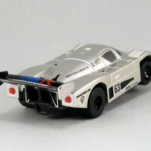 HOスロットカー TOMY AFX スーパーマグナEX-001 ザウバーメルセデスC9 (銀)の画像6